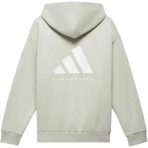 Adidas Basketball Hoodie green Men’s small Pullover Official